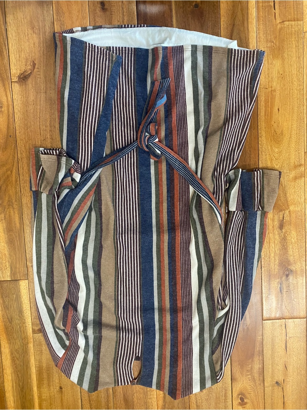 Ces Femme Striped Top in Blue, Olive, Rust, Cream - Picture 4 of 7